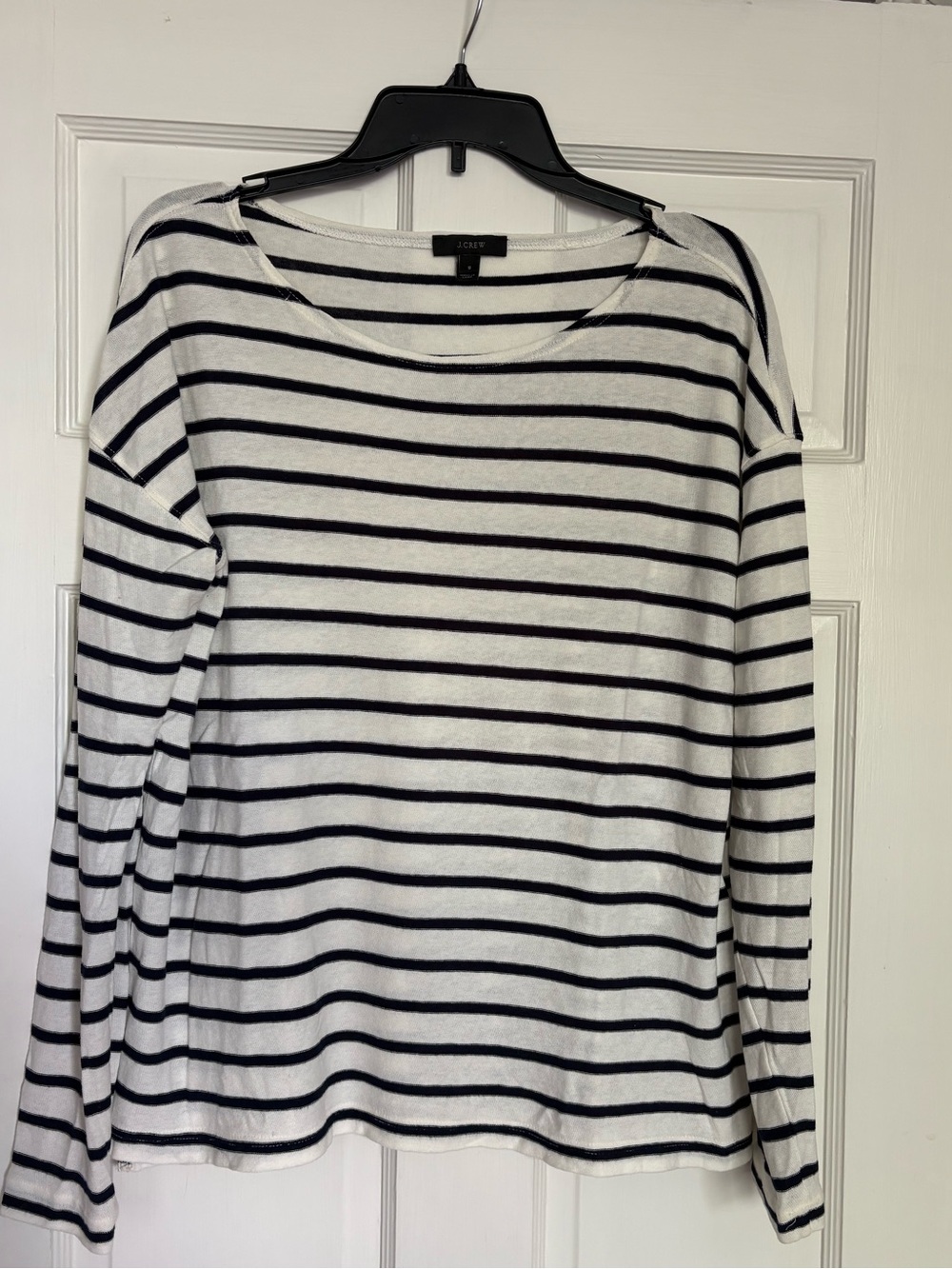 Cozy J.Crew Stripe Long Sleeve, Size S